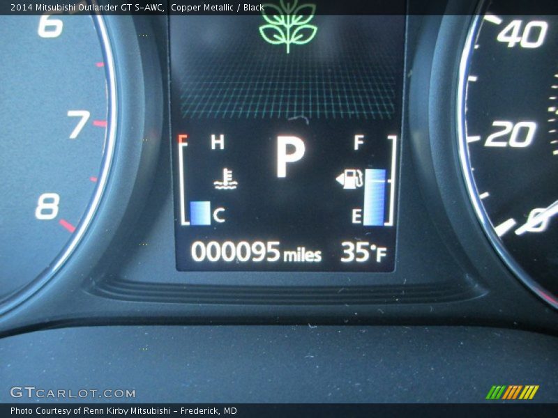 Copper Metallic / Black 2014 Mitsubishi Outlander GT S-AWC