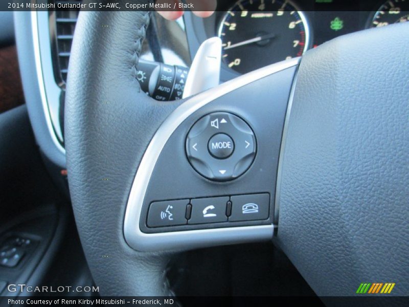 Copper Metallic / Black 2014 Mitsubishi Outlander GT S-AWC