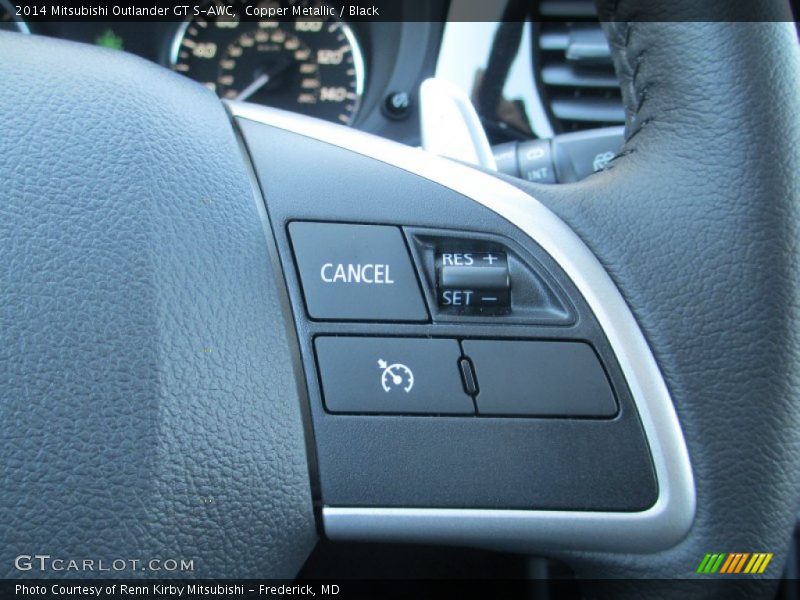 Copper Metallic / Black 2014 Mitsubishi Outlander GT S-AWC