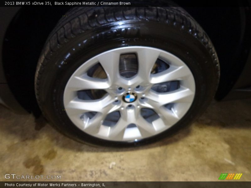 Black Sapphire Metallic / Cinnamon Brown 2013 BMW X5 xDrive 35i