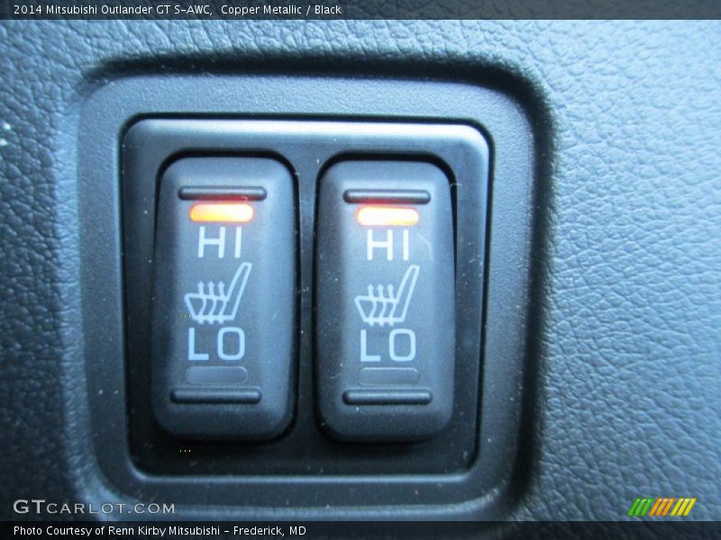 Copper Metallic / Black 2014 Mitsubishi Outlander GT S-AWC