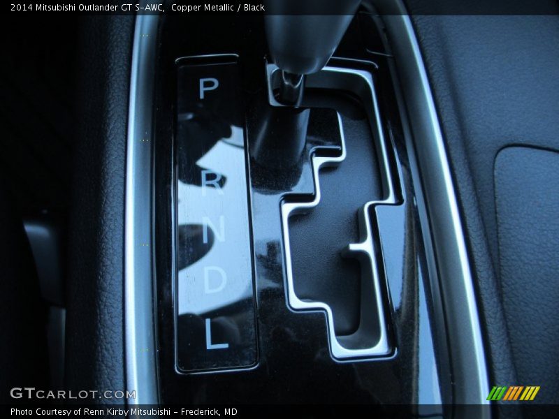 Copper Metallic / Black 2014 Mitsubishi Outlander GT S-AWC