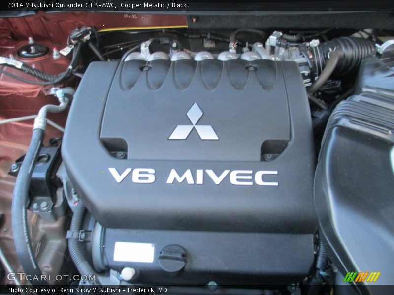 Copper Metallic / Black 2014 Mitsubishi Outlander GT S-AWC