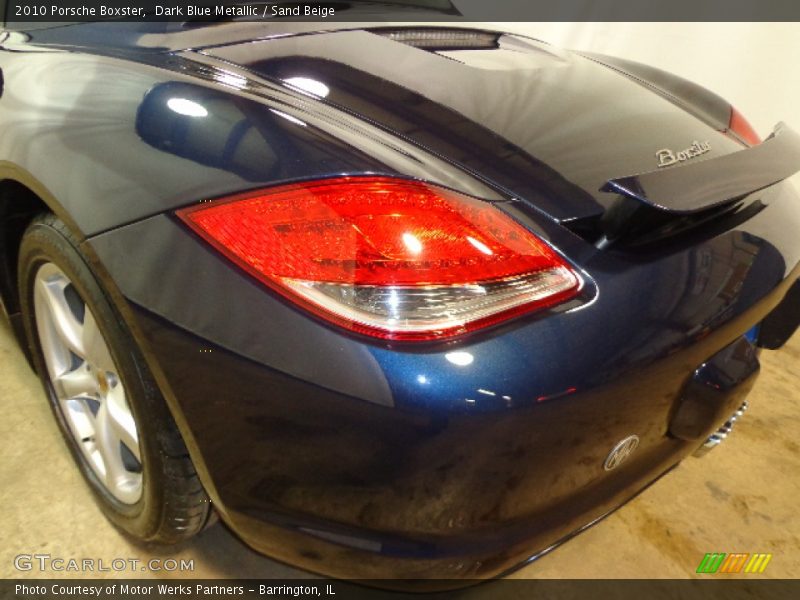 Dark Blue Metallic / Sand Beige 2010 Porsche Boxster