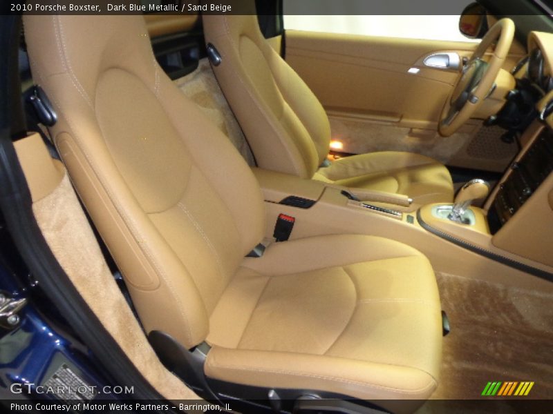 Dark Blue Metallic / Sand Beige 2010 Porsche Boxster