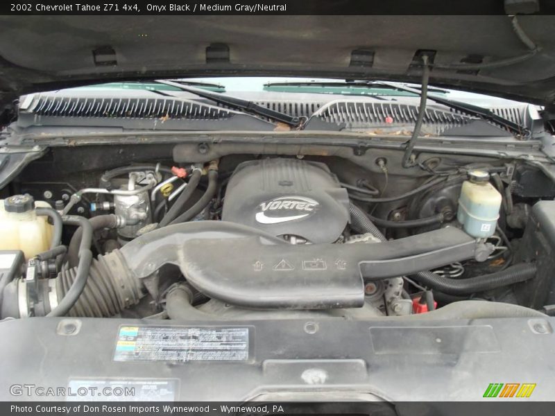 Onyx Black / Medium Gray/Neutral 2002 Chevrolet Tahoe Z71 4x4