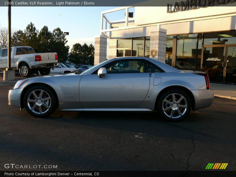 Light Platinum / Ebony 2006 Cadillac XLR Roadster
