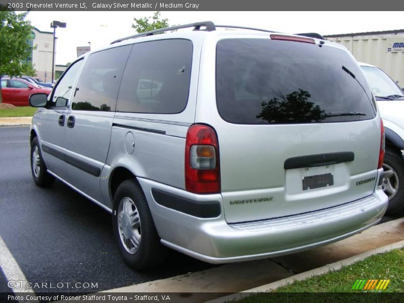 Galaxy Silver Metallic / Medium Gray 2003 Chevrolet Venture LS