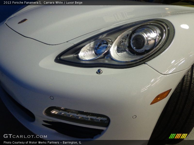 Carrara White / Luxor Beige 2013 Porsche Panamera S