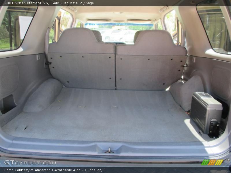 Gold Rush Metallic / Sage 2001 Nissan Xterra SE V6