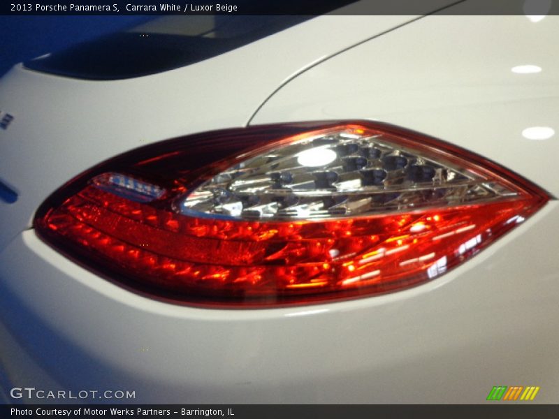 Carrara White / Luxor Beige 2013 Porsche Panamera S