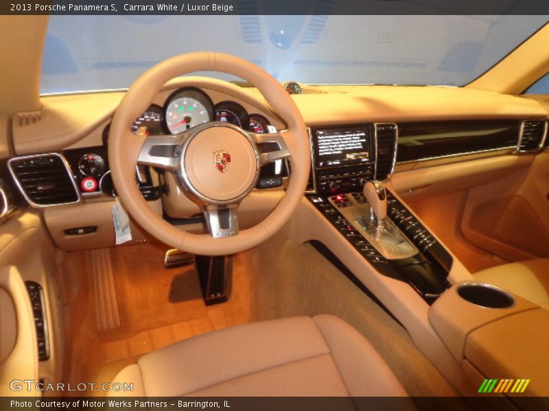 Luxor Beige Interior - 2013 Panamera S 