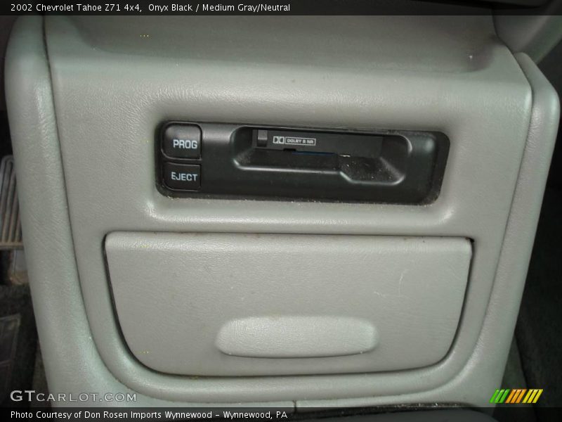 Onyx Black / Medium Gray/Neutral 2002 Chevrolet Tahoe Z71 4x4