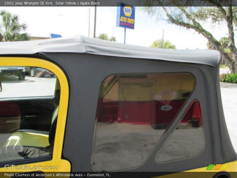 Solar Yellow / Agate Black 2001 Jeep Wrangler SE 4x4