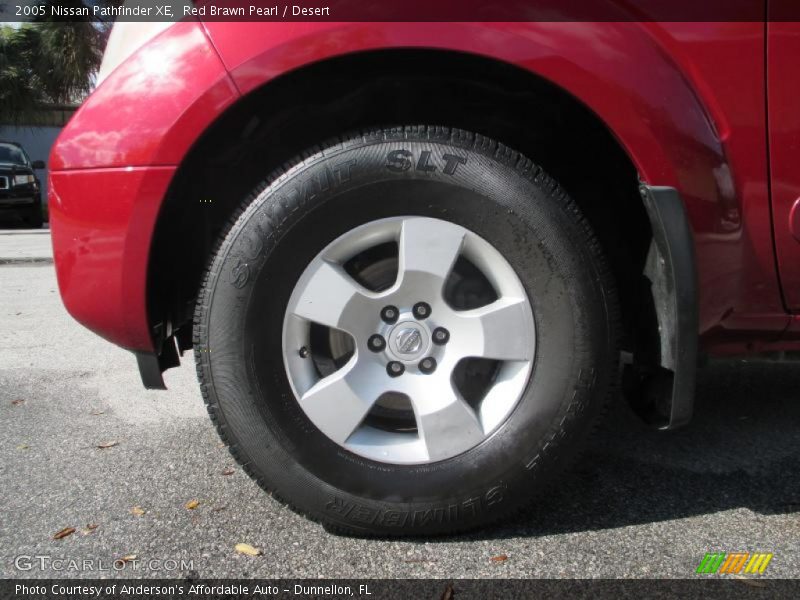 Red Brawn Pearl / Desert 2005 Nissan Pathfinder XE