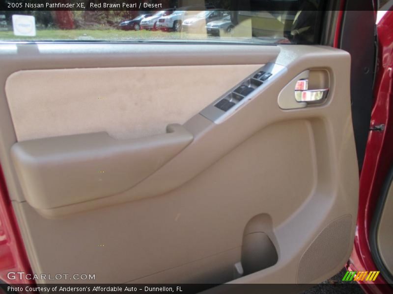 Red Brawn Pearl / Desert 2005 Nissan Pathfinder XE