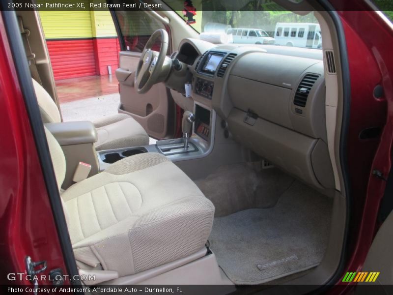 Red Brawn Pearl / Desert 2005 Nissan Pathfinder XE