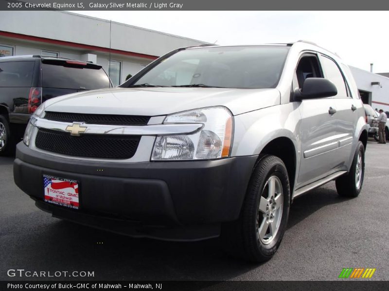 Galaxy Silver Metallic / Light Gray 2005 Chevrolet Equinox LS