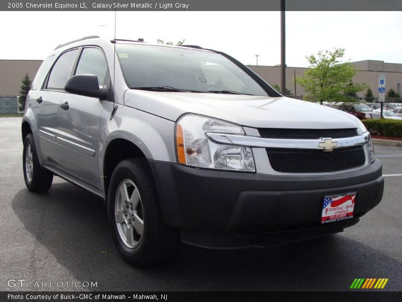 Galaxy Silver Metallic / Light Gray 2005 Chevrolet Equinox LS