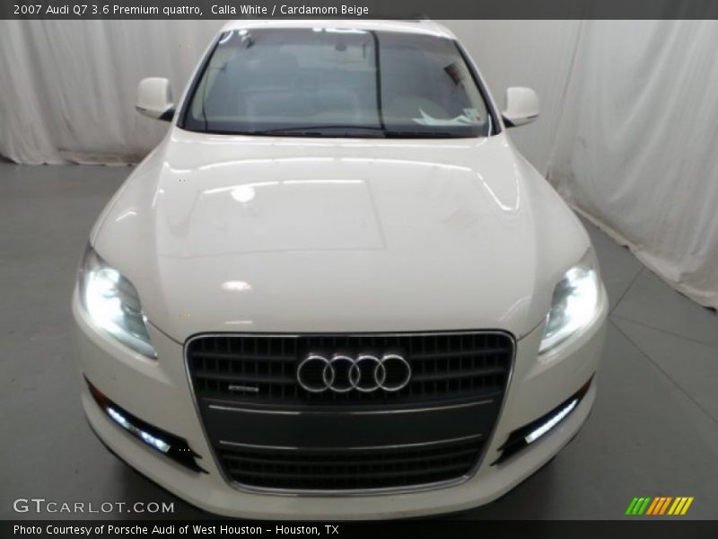 Calla White / Cardamom Beige 2007 Audi Q7 3.6 Premium quattro