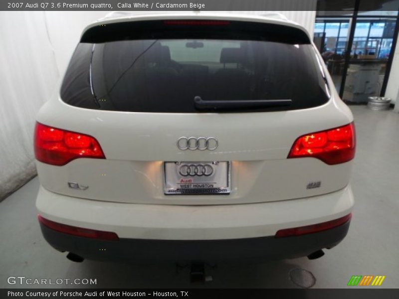 Calla White / Cardamom Beige 2007 Audi Q7 3.6 Premium quattro