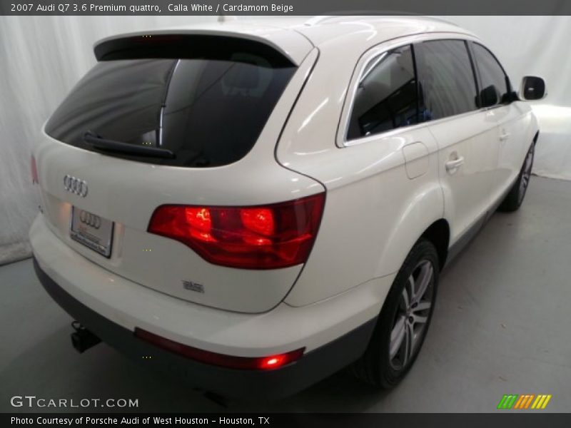 Calla White / Cardamom Beige 2007 Audi Q7 3.6 Premium quattro