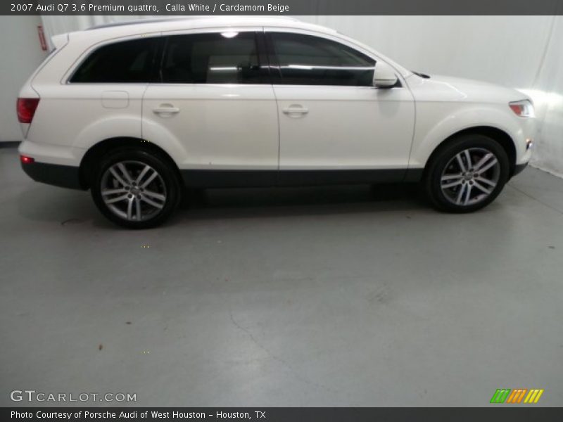 Calla White / Cardamom Beige 2007 Audi Q7 3.6 Premium quattro