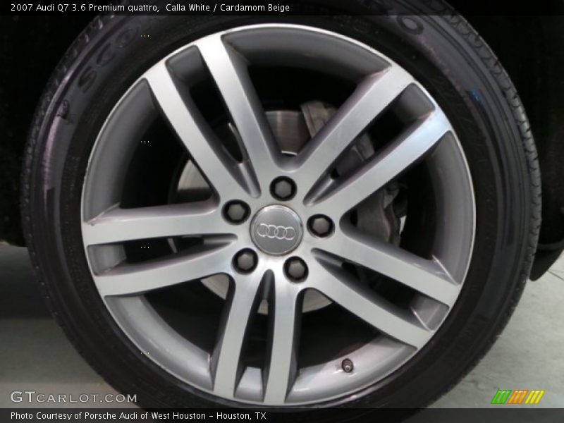 Calla White / Cardamom Beige 2007 Audi Q7 3.6 Premium quattro