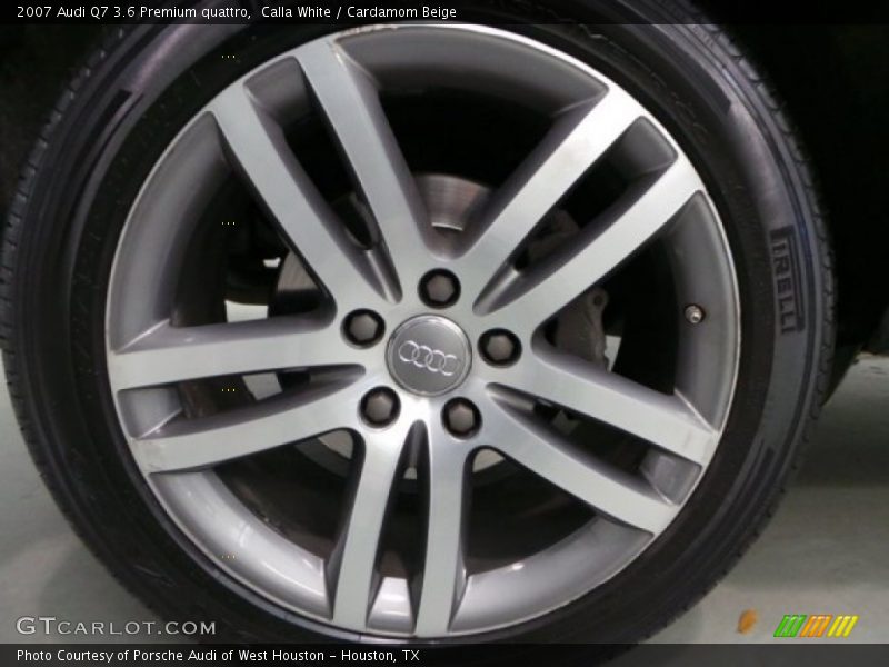 Calla White / Cardamom Beige 2007 Audi Q7 3.6 Premium quattro