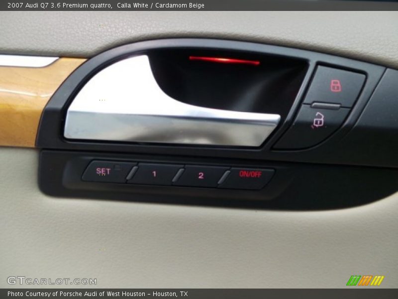 Calla White / Cardamom Beige 2007 Audi Q7 3.6 Premium quattro