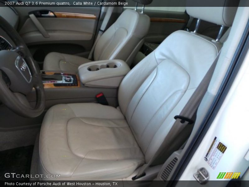 Calla White / Cardamom Beige 2007 Audi Q7 3.6 Premium quattro