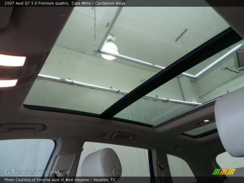 Calla White / Cardamom Beige 2007 Audi Q7 3.6 Premium quattro