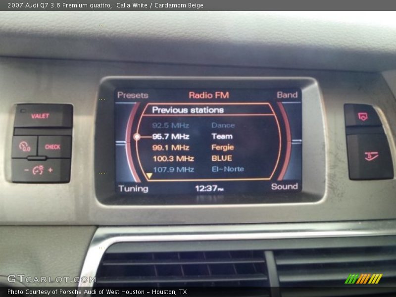 Calla White / Cardamom Beige 2007 Audi Q7 3.6 Premium quattro