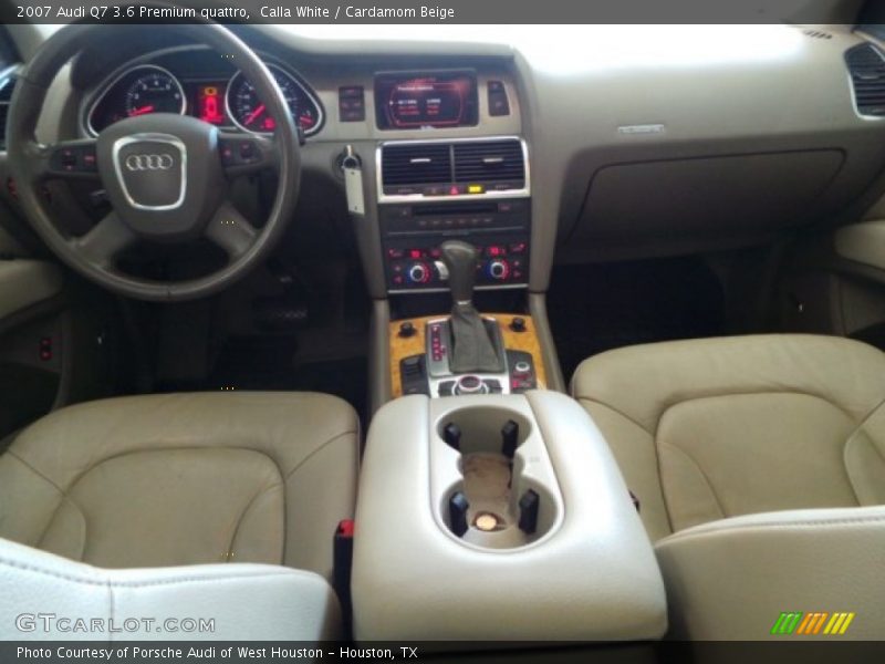 Calla White / Cardamom Beige 2007 Audi Q7 3.6 Premium quattro