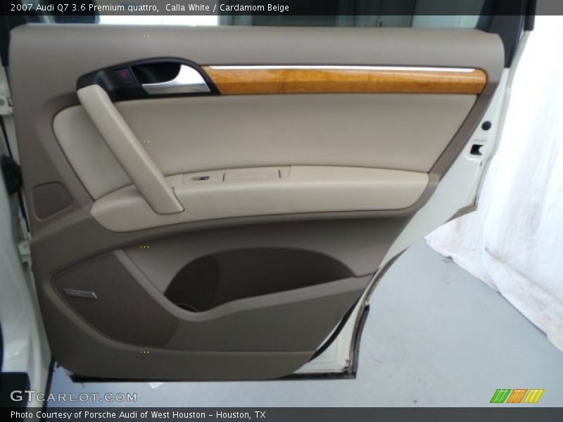 Calla White / Cardamom Beige 2007 Audi Q7 3.6 Premium quattro