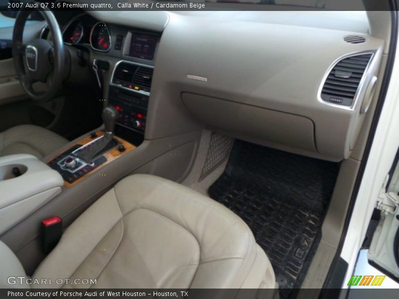 Calla White / Cardamom Beige 2007 Audi Q7 3.6 Premium quattro