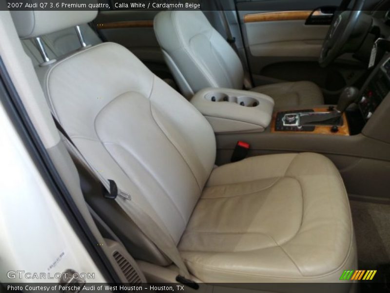 Calla White / Cardamom Beige 2007 Audi Q7 3.6 Premium quattro