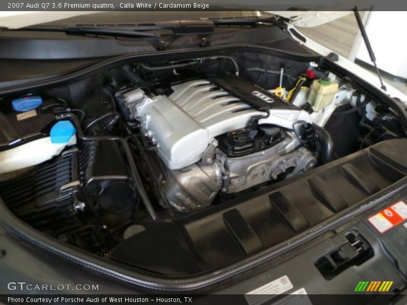 Calla White / Cardamom Beige 2007 Audi Q7 3.6 Premium quattro