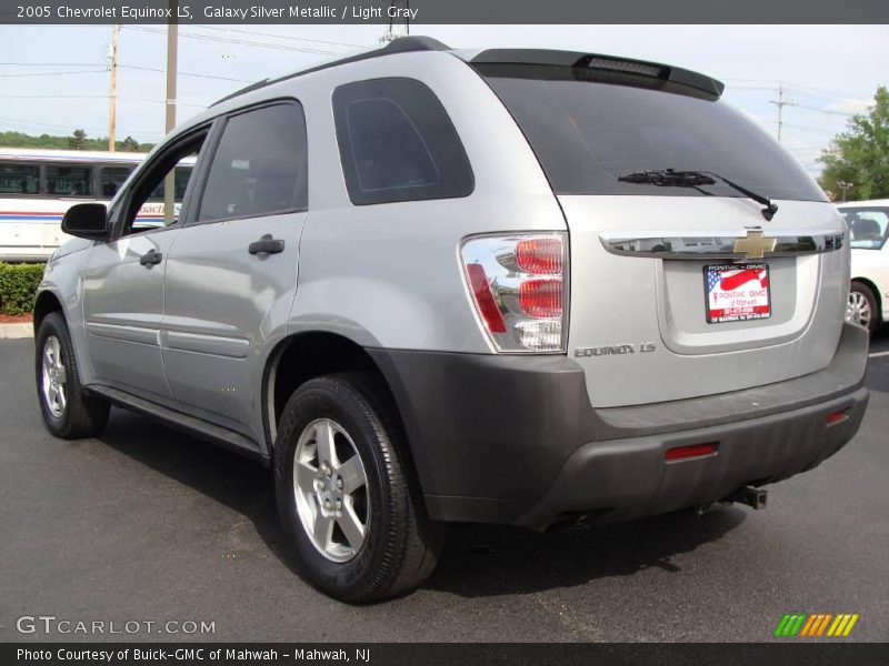 Galaxy Silver Metallic / Light Gray 2005 Chevrolet Equinox LS