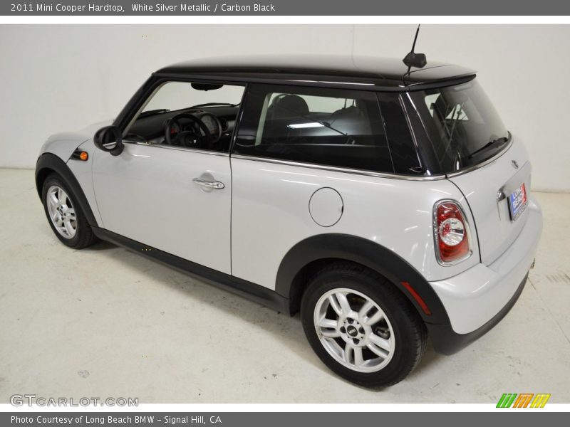 White Silver Metallic / Carbon Black 2011 Mini Cooper Hardtop