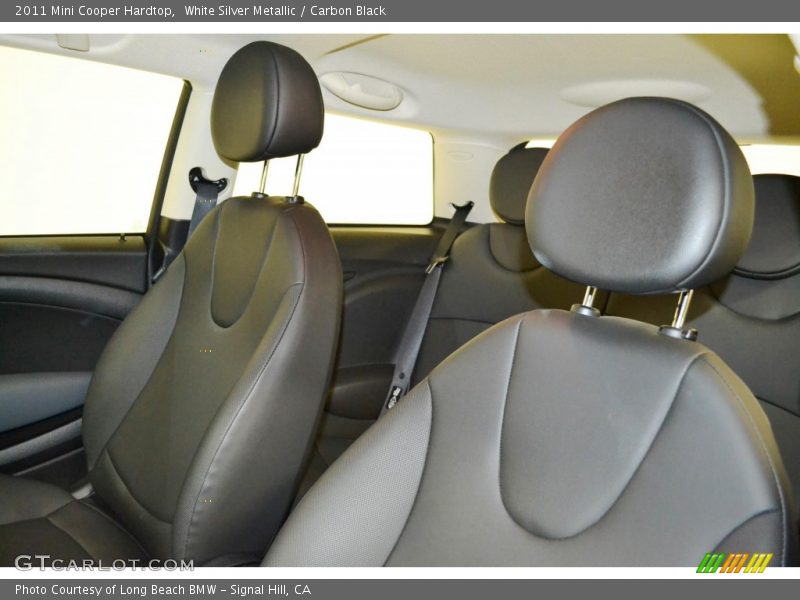 White Silver Metallic / Carbon Black 2011 Mini Cooper Hardtop