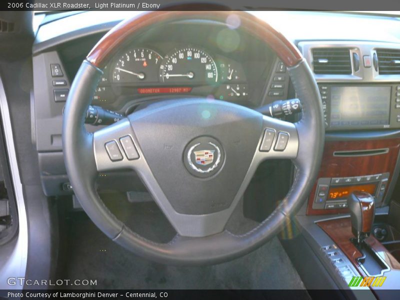 Light Platinum / Ebony 2006 Cadillac XLR Roadster
