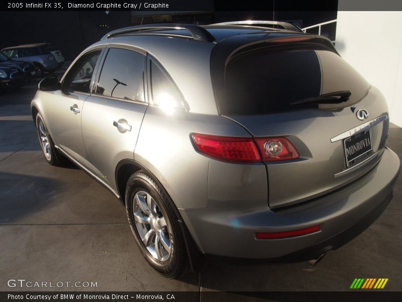 Diamond Graphite Gray / Graphite 2005 Infiniti FX 35