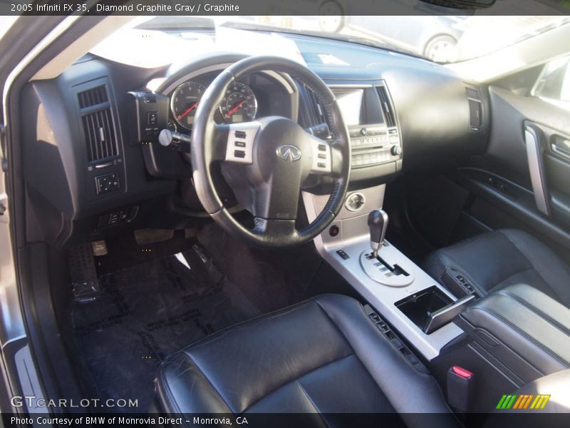 Diamond Graphite Gray / Graphite 2005 Infiniti FX 35