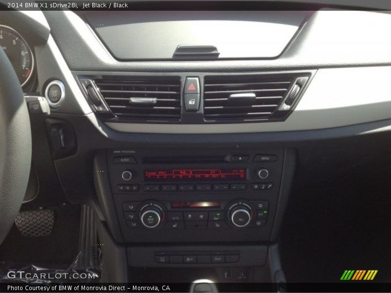 Jet Black / Black 2014 BMW X1 sDrive28i