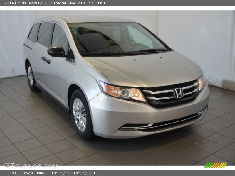 Alabaster Silver Metallic / Truffle 2014 Honda Odyssey LX