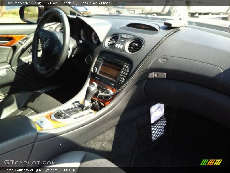 Black / AMG Black 2009 Mercedes-Benz SL 63 AMG Roadster