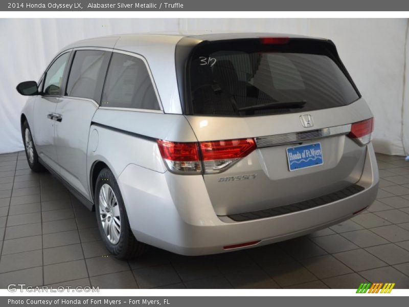 Alabaster Silver Metallic / Truffle 2014 Honda Odyssey LX