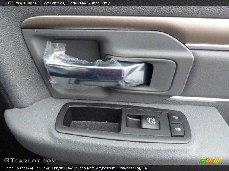 Black / Black/Diesel Gray 2014 Ram 1500 SLT Crew Cab 4x4