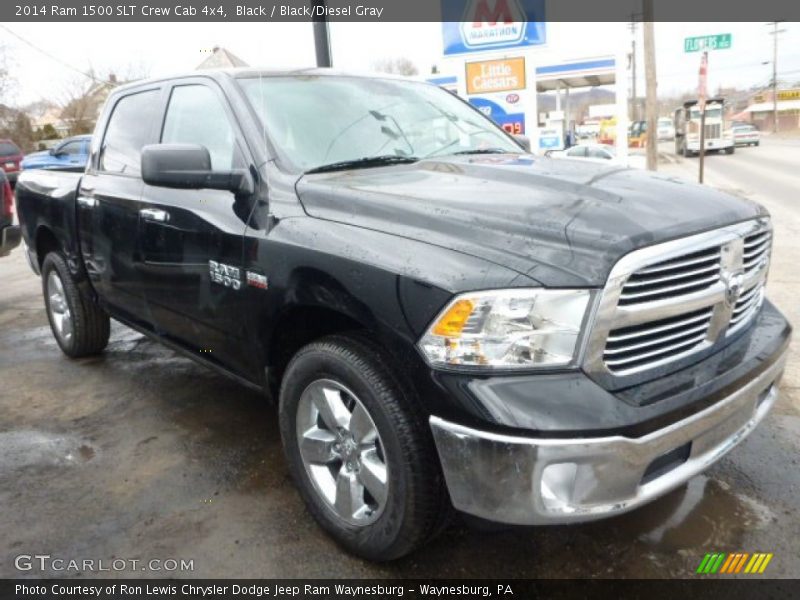 Front 3/4 View of 2014 1500 SLT Crew Cab 4x4